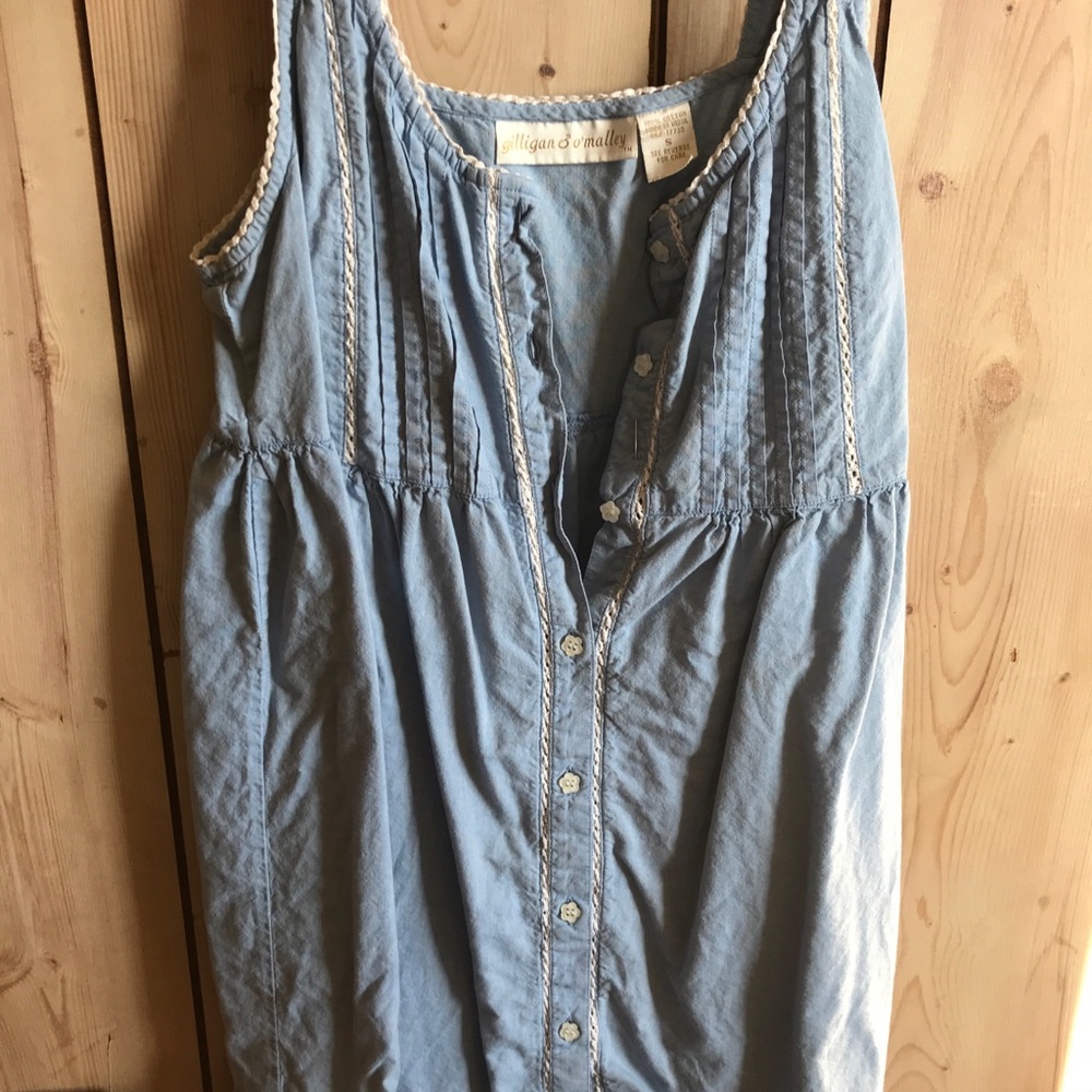 light jeans style summer mini dress